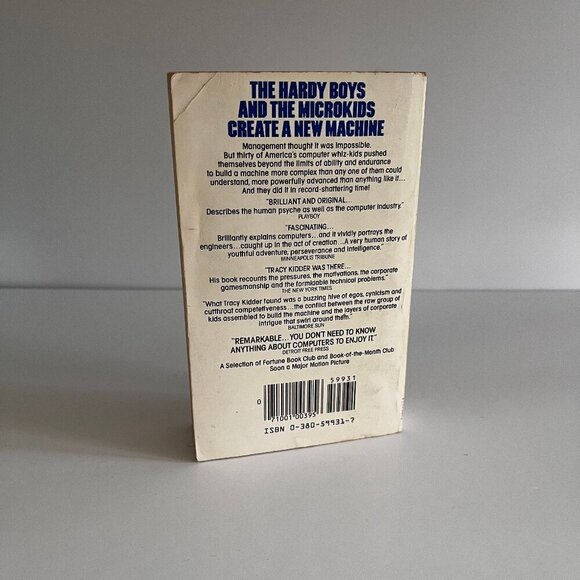 Soul of a New Machine Book Tracy Kidder Paperback Pulitzer Winner 1980s NonFicti - Picture 4 of 5